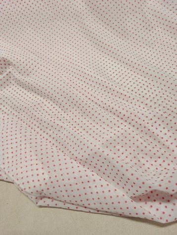 Fantastica tenda vintage a pois rossi - made in Italy -