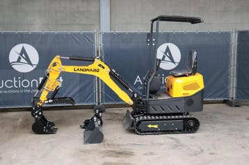 Veiling: Minigraver Landward XT10pro 7kW 2026 Nieuw, Zakelijke goederen, Machines en Bouw | Kranen en Graafmachines, Ophalen