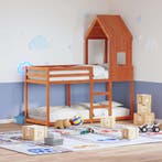 vidaXL Kinderbedhuisje 60x99x139,5 cm massief grenenhout, Verzenden, Nieuw