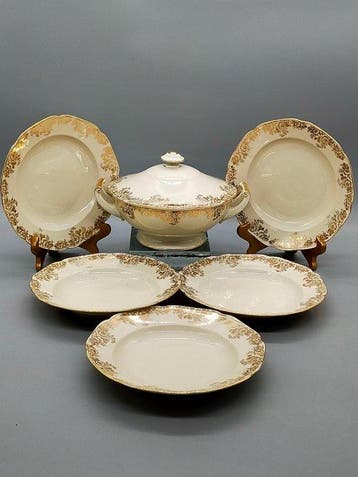 Eetservies - Edles Porzellan Set Tirschenreuth Bavaria –