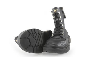 Replay Veterboots Meisjes in maat 36 Zwart, Jongen of Meisje, Schoenen, Zo goed als nieuw, Verzenden