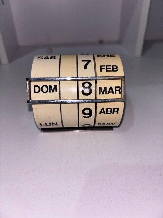 Eeuwigdurende kalender - Disform - Spanje - Vintage, Antiquités & Art, Art | Objets design