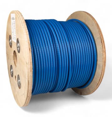 Staalkabel blauw geplastificeerd 6/8 voor mestschuiven, Tuin en Terras, Verzenden, Nieuw