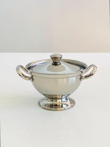 Alessi - Carlo Alessi - Soupière - Art. N. 198 - Acier -