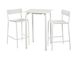 Serax August Tuinset: Bartafel + Barstoelen – Aluminium Zand, Verzenden, Zo goed als nieuw, Aluminium, Tuinset