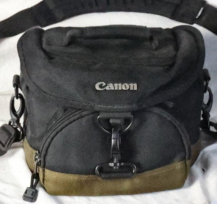 Canon EOS 1100D, EF-S 18-55mm 1:3.5-5.6 III, tas en overige, Audio, Tv en Foto, Fotocamera's Digitaal