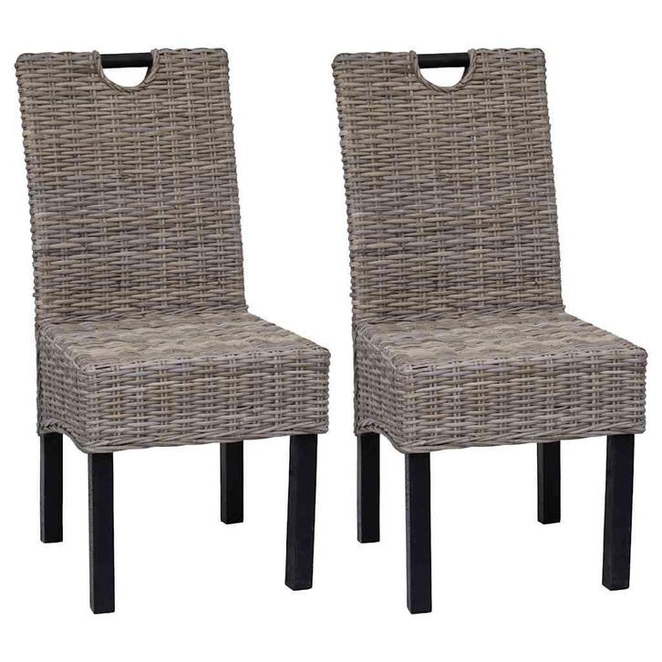 Eetkamerstoel Kubu 2 stuks | Retour Deal | 43% Korting, Maison & Meubles, Chaises, Envoi