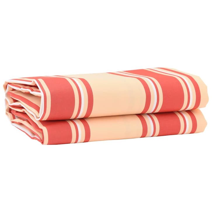 vidaXL Zijvervanging Geel en Oranje 1000 x 160 cm Polyester, Tuin en Terras, Zonneschermen, Nieuw, Verzenden