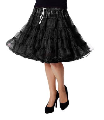 Zwarte Petticoat Luxe, Verzenden, Nieuw