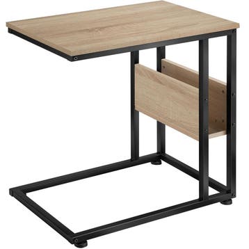 tectake Bijzettafel Wigan 55x36,5x60cm - Industrieel licht h, Verzenden, Nieuw