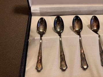 Cuillère à café (6) - Argent 800 - Argento 800