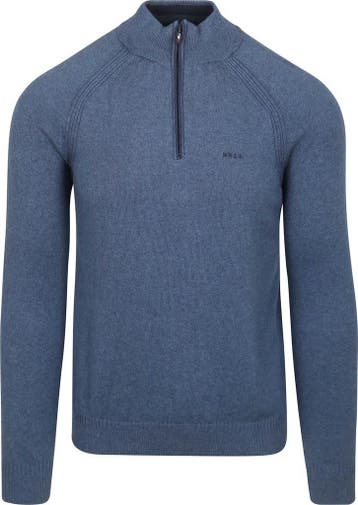 NZA Half Zip Trui Clive Blauw maat Maat 52/54 (L) Heren, Maat 52/54 (L), New Zealand Auckland, Nieuw, Verzenden