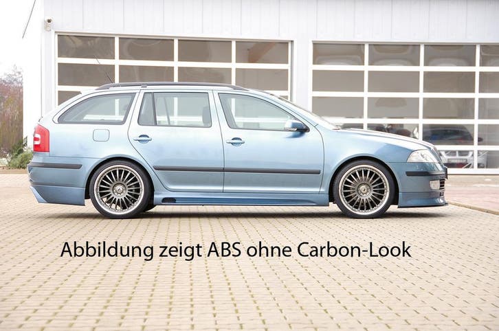 Rieger side skirt | Octavia (1Z): 06.04- - Combi, Sedan | l, Auto-onderdelen, Carrosserie, Nieuw, Skoda, Verzenden