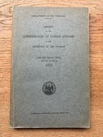 Department of the Interior - Report of the Commissioner of