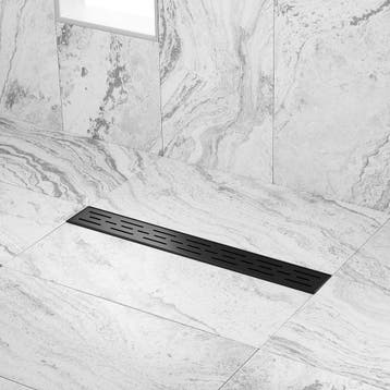 RVS Douchegoot | Mat Zwart | Uitneembare Sifon (Alle maten), Ophalen of Verzenden, Nieuw, Douche
