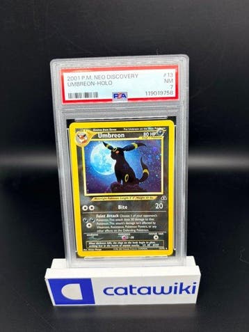 Pokémon - 1 Graded card - Umbreon Holo 13/75 PSA 7 - Neo