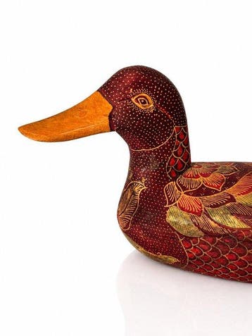 Lokeend - Large Hand-Carved & Fully Hand-Painted Decorative