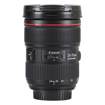 Canon EF 24-70mm f/2.8L II USM met garantie, Audio, Tv en Foto, Ophalen of Verzenden, Gebruikt