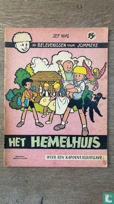 Jommeke - Het hemelhuis - 1960, Eén stripboek, Verzenden, Zo goed als nieuw, Nys, Jef.