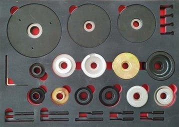 Master HBU-Lager (de)montageset 62/66/72/78/82/85 mm, Auto diversen, Autogereedschap, Verzenden, Nieuw