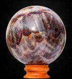Zeldzame 5,5 kg Auralite 23 Sphere - 160 mm Rode cacoxeniet
