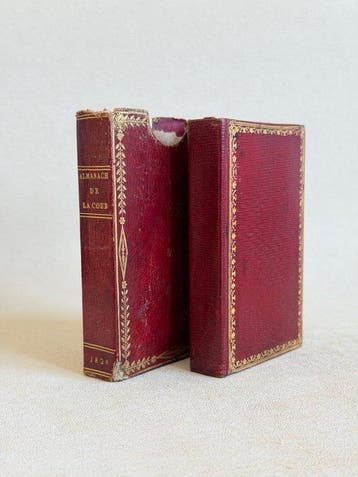 Anonyme - Petit almanach de la Cour de France - 1824