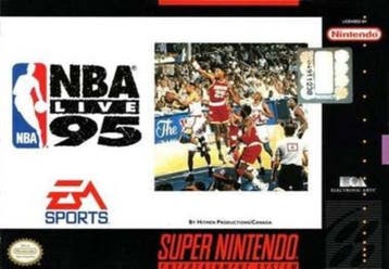 NBA Live 95 (Losse Cassette) (SNES Games), Ophalen of Verzenden, Zo goed als nieuw