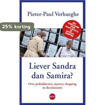 Liever Sandra dan Samira? 9789462670877, Verzenden, Pieter-Paul Verhaeghe