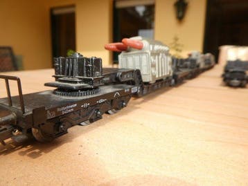 Märklin H0 - 4617/4618 - Modeltrein goederenwagon (7) - 7