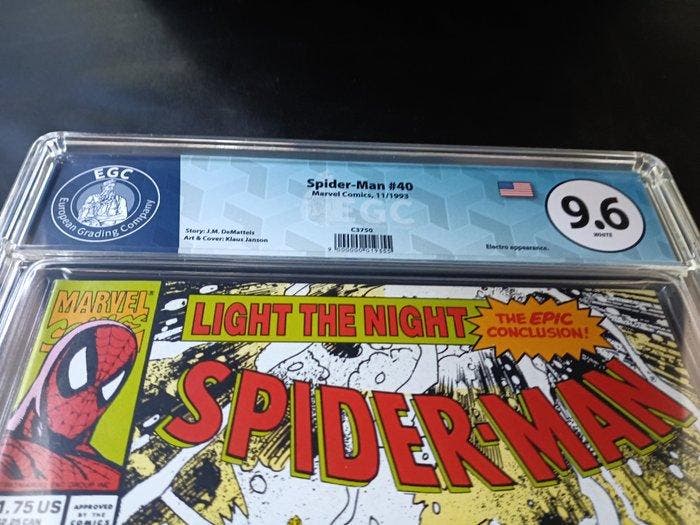 Spider-Man (Vol. 1) #40 - EGC 9.6 - Light the Night, part 3, Livres, BD | Comics