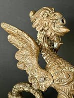 Statue, Griffon - 13.5 cm - Bronze