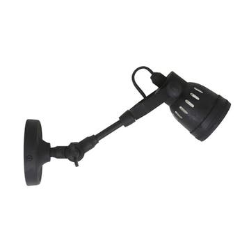 Wandlampen Messing Opbouwspot Mulberry Antiek Zwart, Verzenden, Nieuw
