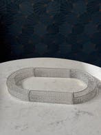 Val Saint Lambert - Centre de table (6) - Jardinière - 48 cm