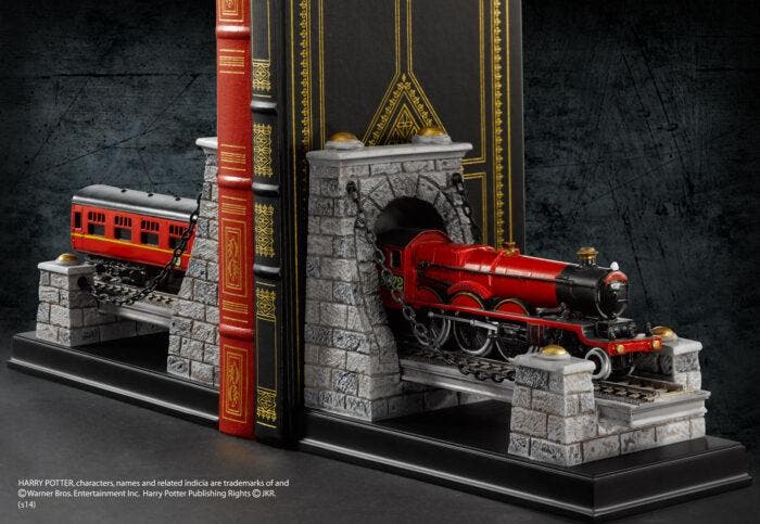 Harry Potter Boekensteunen Hogwarts Express 19 cm, Collections, Harry Potter, Enlèvement ou Envoi