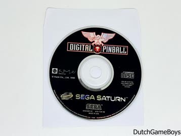 Sega Saturn - Digital Pinball - CD Only, Games en Spelcomputers, Verzenden, Gebruikt