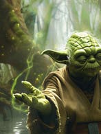 Shayer - Star Wars - Yoda’s Serenity - XL - 60x80cm, Nieuw in verpakking