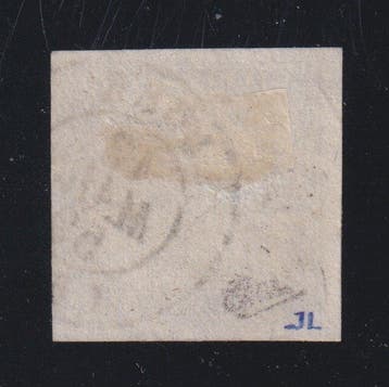 Frankrijk 1859 - Belastingzegel nr. 1 gelithograeerd,
