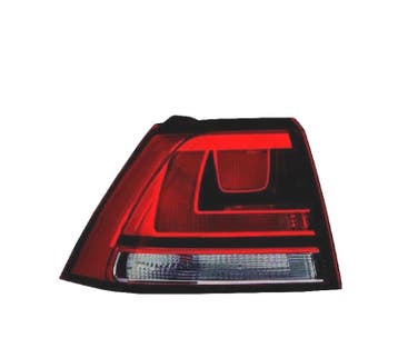 FEU ARRIÈRE GAUCHE VOLKSWAGEN VW GOLF VII 3 5P 12-17 FUMÉ, Verzenden