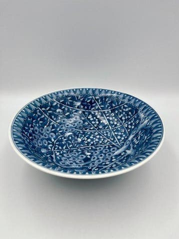 Mikawachi Ware - Hirado Seiboku - Bord - Porselein - Fijn