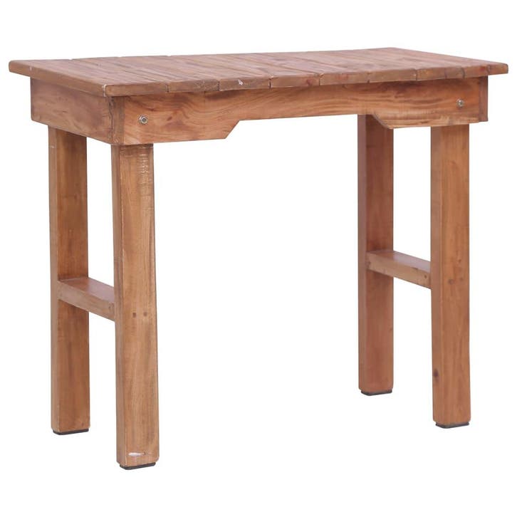 vidaXL Bijzettafel 70x35x60 cm massief mahoniehout, Maison & Meubles, Tables | Tables d'appoint, Envoi