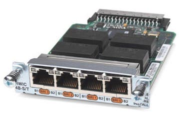Cisco HWIC-4B-S/T - 4-port ISDN BRI High-Speed WAN Interface, Ophalen of Verzenden, Zo goed als nieuw
