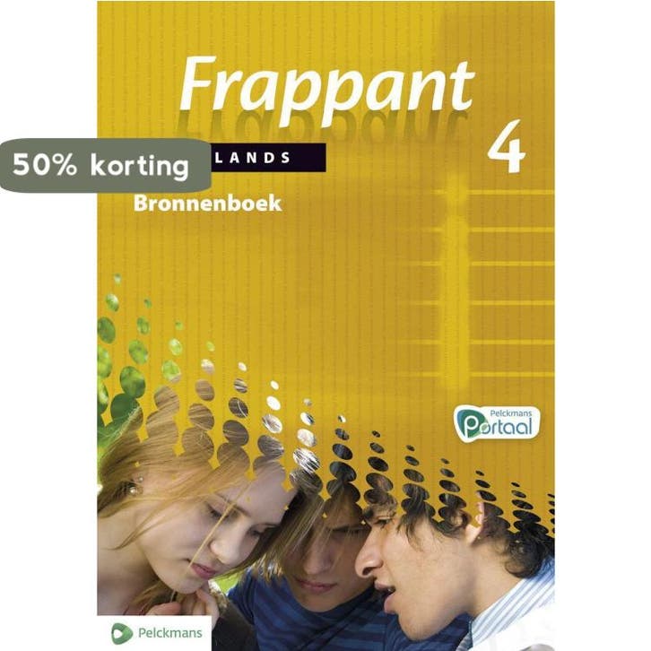 Frappant Nederlands 4 aso Bronnenboek (incl. Pelckmans, Livres, Livres scolaires, Envoi