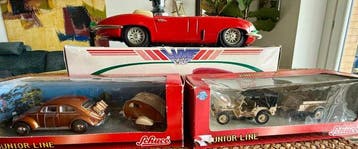Schuco - Voiture-jouet Lotto di tre modellini Schuco Junior