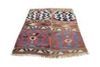 Kilim anatolien antique en laine - Tapis - 170 cm - 140 cm -