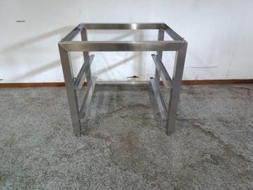 RVS Onderstel voor Vaatwasser – B60,5 x D56,5 x H57,5 cm, Nieuw in verpakking