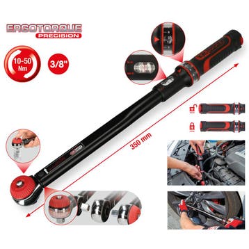 KS Tools 3/8 momentsleutel 10–50 Nm, Verzenden, Nieuw