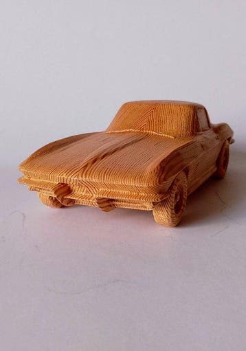 Model sportwagen - C2 Sting Ray Coupé 1965, Nieuw