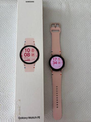 Samsung Galaxy Watch FE 40mm Pink + Bracelet - Mobiele, Games en Spelcomputers, Spelcomputers | Overige Accessoires, Nieuw