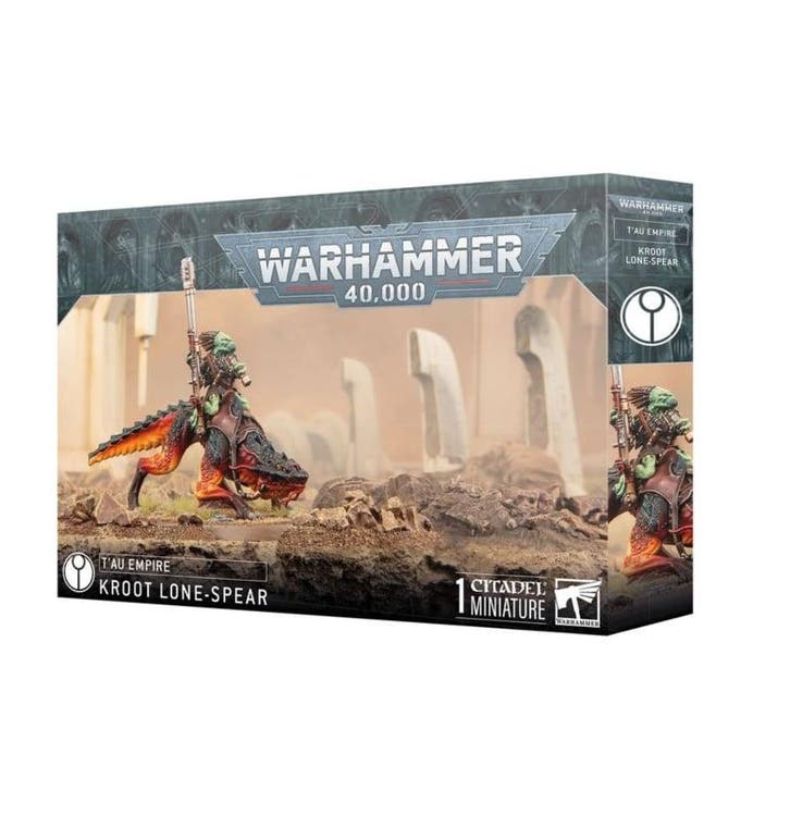Tau Empire Kroot Lone-Spear (Warhammer Nieuw), Hobby & Loisirs créatifs, Wargaming, Enlèvement ou Envoi