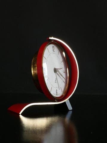 Wekker - JAZ - Mid-century modern - Messing - 1960-1970